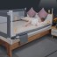 Baranda para cama seguridad lateral Blanca