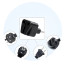 Adaptador Enchufe UK/EU/AU a Nacional