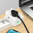 Adaptador enchufe viajes con 2 USB US Europa UK