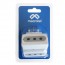 Enchufe triple corriente 3 tomas 1500W ME-1103