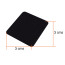 Fieltro adhesivo protector patas muebles cuadrado x 9