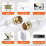 Cable Coaxial RG-59/U conector F de 3 metros