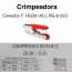 Kit crimpeadora pelacable Coaxial + 20 conectores RG6