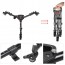 Dolly para trípode base con ruedas Universal Plegable