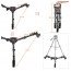Dolly para trípode base con ruedas Universal Plegable