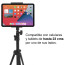 Trípode iPad Tablet atril hasta 200 cms