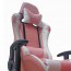 Silla Gamer Ergonómica con apoya pies rosada