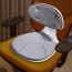 Respaldo soporte lumbar corrector postura silla