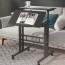 Escritorio mesa convertible altura ajustable con ruedas