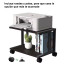 Mueble para impresora mesa con ruedas 
