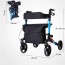 Burrito Andador con ruedas y asiento plegable