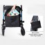 Burrito Andador con ruedas y asiento plegable