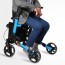 Burrito Andador con ruedas y asiento plegable