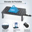 Elevador Base Alzador monitor con soporte celular metal