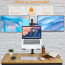 Soporte Doble 2 Monitor y Notebook brazo escritorio