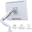 Soporte Monitor Blanco Articulado Giratorio Escritorio 