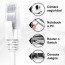 Cable de red 10 metros cat 6 100% cobre Blanco