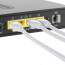 Cable de red 10 metros cat 6 100% cobre Blanco
