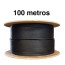Cable de red 100% cobre cat 6 exterior 100 mts