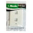 Faceplate Doble RJ45 Tapa frontal cable red 2 puertos