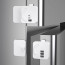 Cerradura mueble puerta adhesiva clave