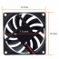 Ventilador USB cuadrado base 5V enfriadora 8 x 8 cms