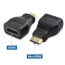 Adaptador Mini HDMI macho a HDMI hembra 1080p