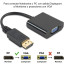 Adaptador DisplayPort macho a VGA hembra