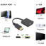 Adaptador DisplayPort macho a VGA hembra