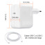 Cargador USB C 29W para Macbook iPhone iPad