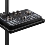 Bandeja para tripode atril pedestal multiuso con prensa - Imagen 5