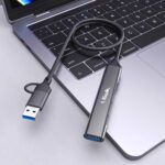 Hub USB C a USB C 3 puertos + USB 3.0 - Imagen 3