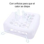 Protector Cargador Macbook Pro 60W silicona blanco - Imagen 4