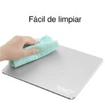 Mouse Pad Reversible Aluminio y Cuero PU - Imagen 6