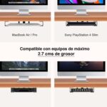 Soporte Notebook Macbook Bajo escritorio oculto - Imagen 4