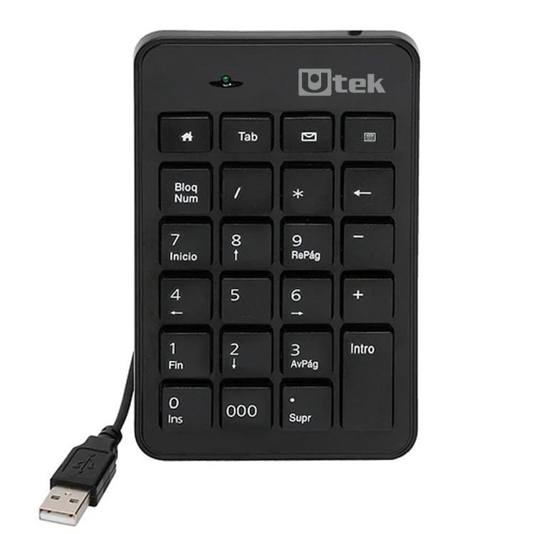 Teclado numérico USB