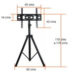 Trípode TV altura ajustable hasta 50 pulgadas - Imagen 2