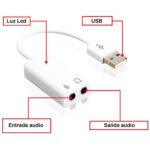 Tarjeta De Sonido USB Interfaz audio USB - Imagen 6