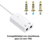 Tarjeta De Sonido USB Interfaz audio USB - Imagen 3
