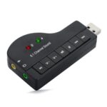 Tarjeta de sonido Audio USB Micrófono Audífonos 8.1ch