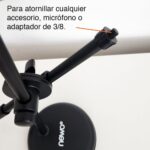 Stand Micrófono sobremesa Hyperx Quadcast Solocast - Imagen 6