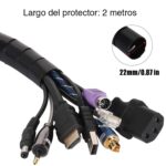 Pack Protector cables escritorio negro - Imagen 7