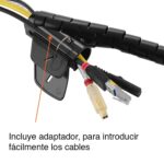 Pack Protector cables escritorio negro - Imagen 8