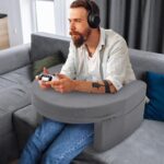 Cojín para lectura notebook almohada reposa brazos cama - Imagen 4