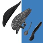 Cojín Respaldo Lumbar silla ajuste presión aire - Imagen 3