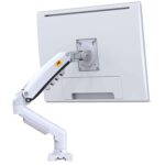 Soporte Monitor Blanco Articulado Giratorio Escritorio