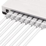 Cable de red 5 metros cat 6 Rj45 Lan Blanco - Imagen 2