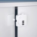 Cerradura adhesiva mueble puerta clave - Imagen 6