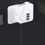 Cerradura adhesiva mueble puerta clave - Imagen 3