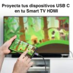 Cable USB C a HDMI Unitek 1.8 metros 4K 60HZ - Imagen 5